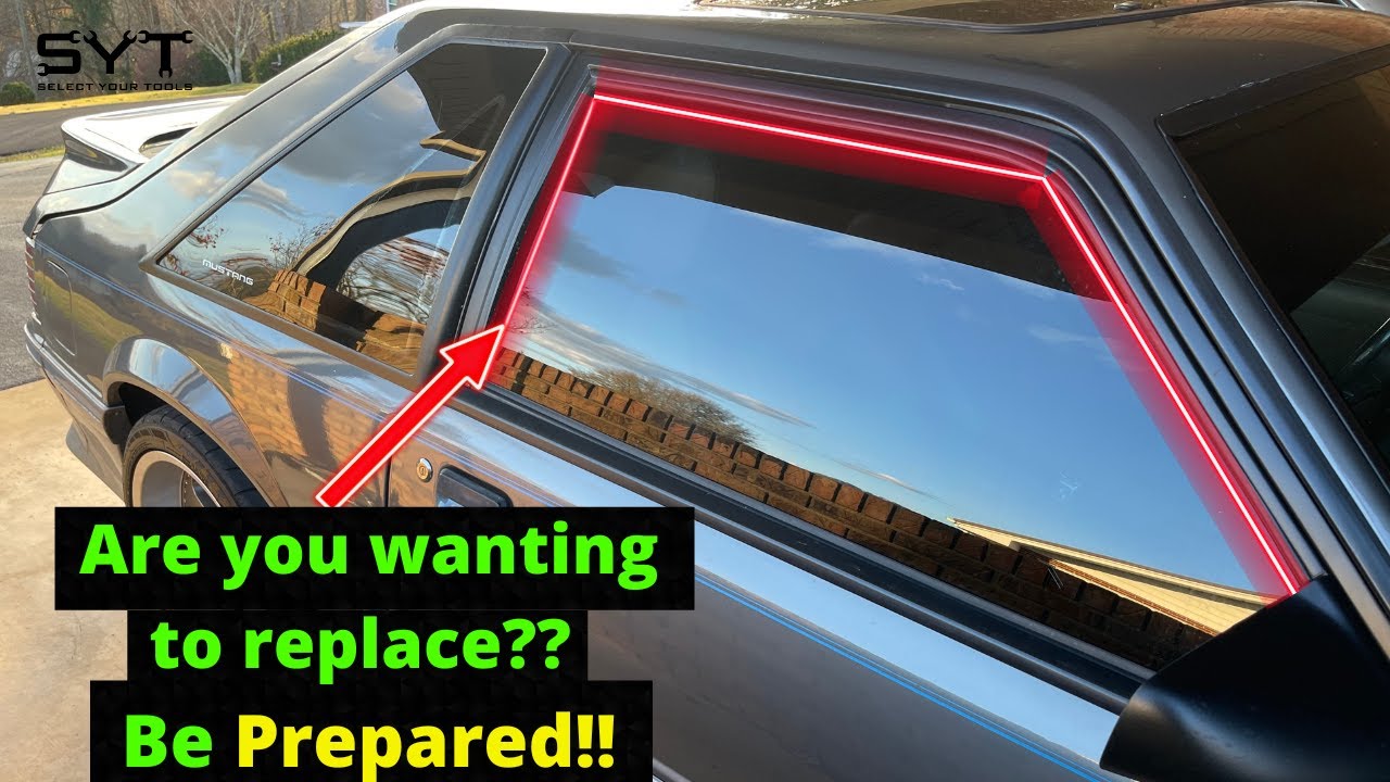 1987 Mustang GT Foxbody | Replace Run Channel Rubber Molding