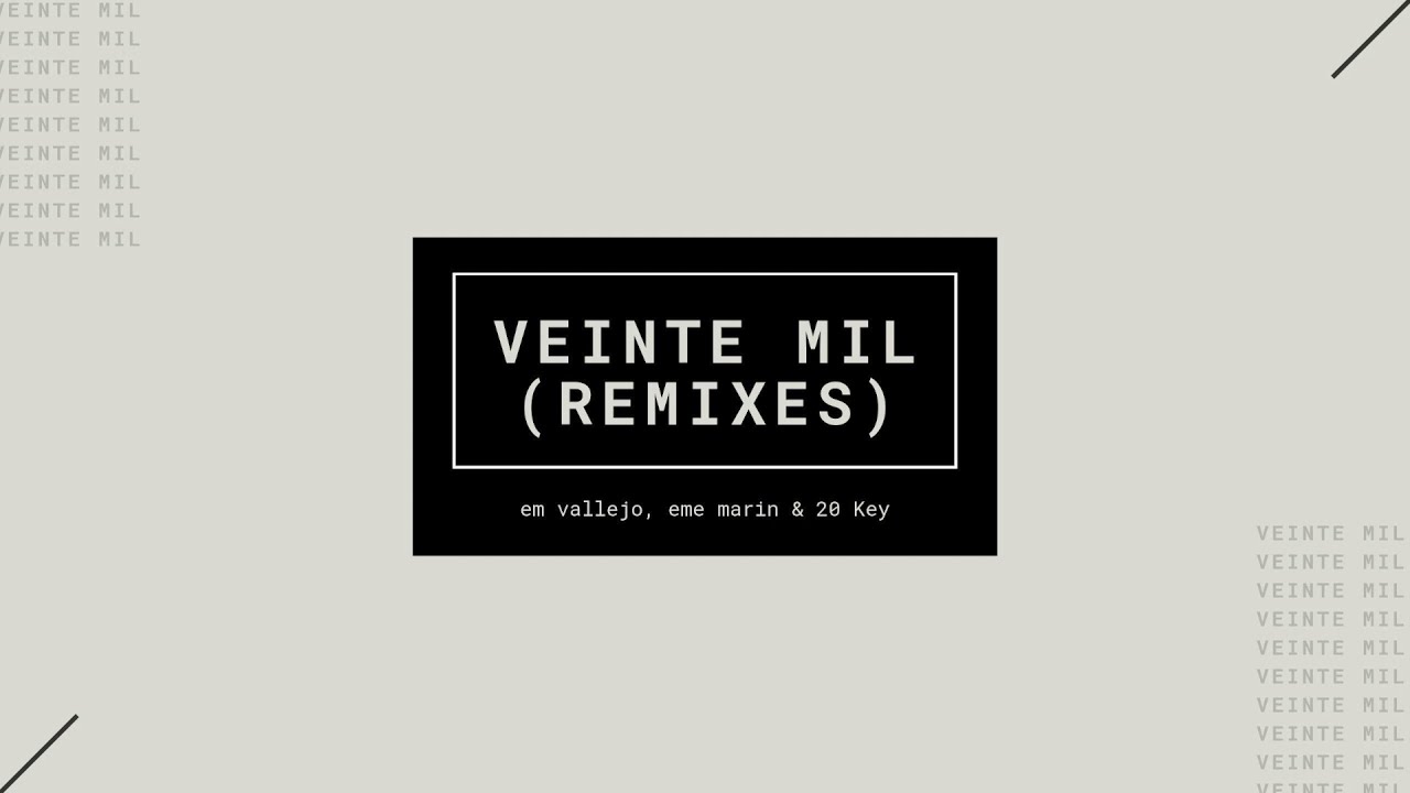 Em Vallejo, Eme Marin & 20 kEY - Veinte Mil (Buzz Trap Remix) [Audio]