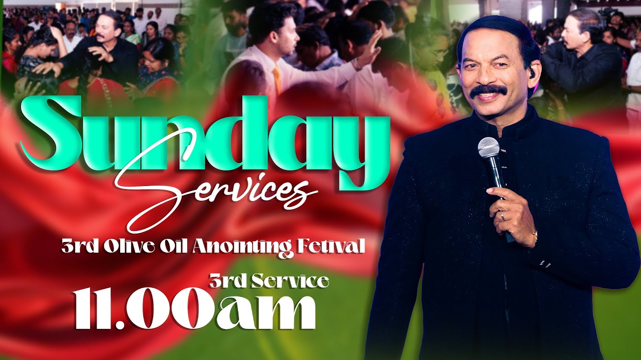 Join us 3rd Week of Olive Oil Anointing Festival || 3rd Service || 18th Jan 2026 || Paralokanestham