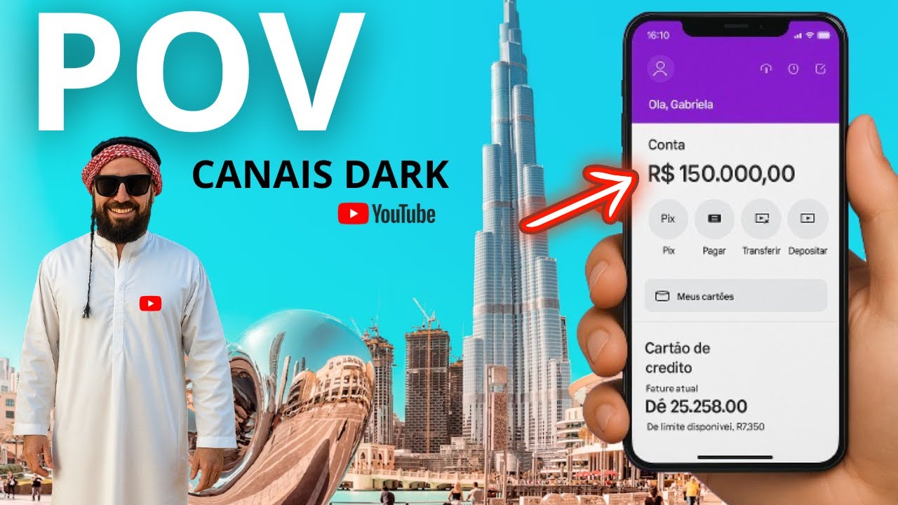 🟣 POV: A VIDA DE UM NÔMADE DIGITAL EM DUBAI (Canais Dark) Parte 6