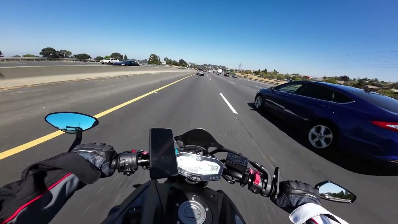 Yamaha MT-07 Freeway Ridding | Does It Have Enough Power?