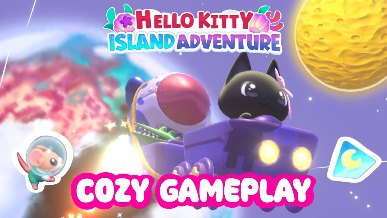Rollercoaster to the Moon?! 🎢🌖 COZY GAMEPLAY ✨ PART 100 🤩 Hello Kitty Island Adventure + 2.6 Update