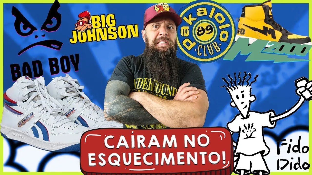 O QUE ACONTECEU com Le Cheval, Fido Dido, Bad Boy e Pakalolo? O FIM DAS MARCAS ICÔNICAS DOS ANOS 90!