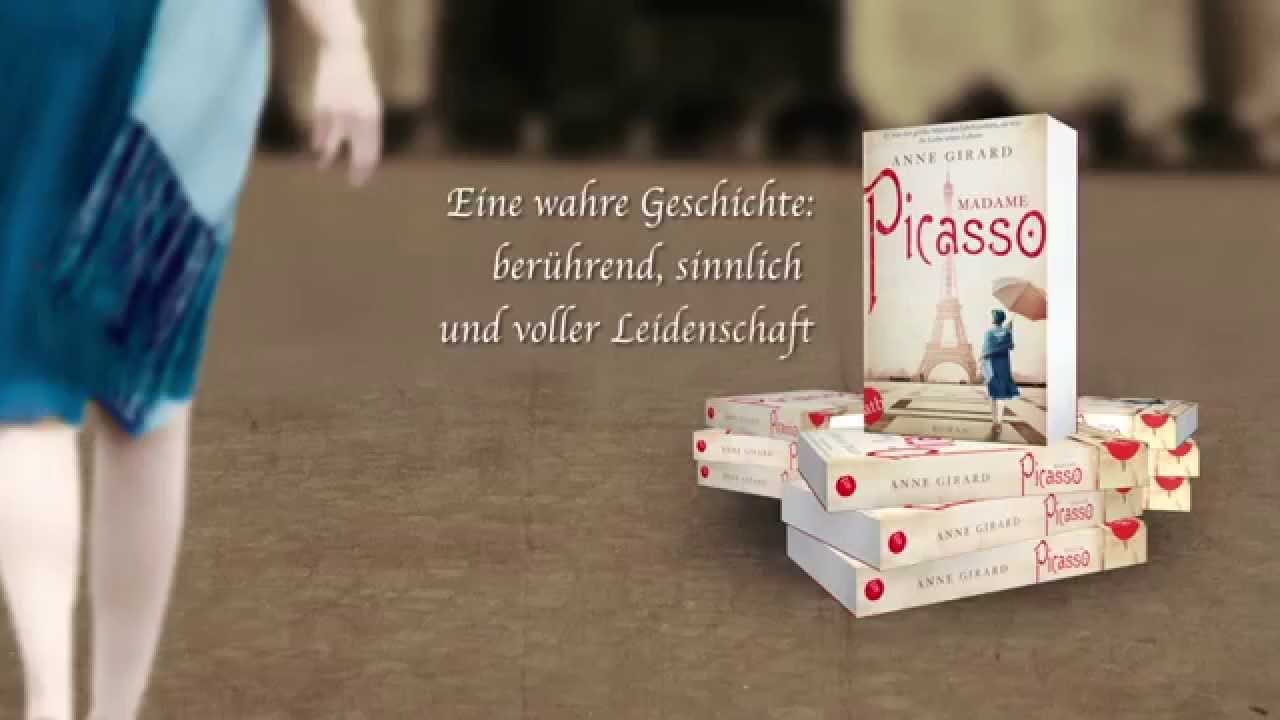Anne Girard - Madame Picasso, Buchtrailer