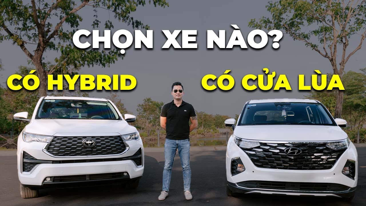 Chọn xe cho gia đình có con nhỏ: Hyundai Custin - Toyota Innova - Bền bỉ tiết kiệm, hay cửa trượt?
