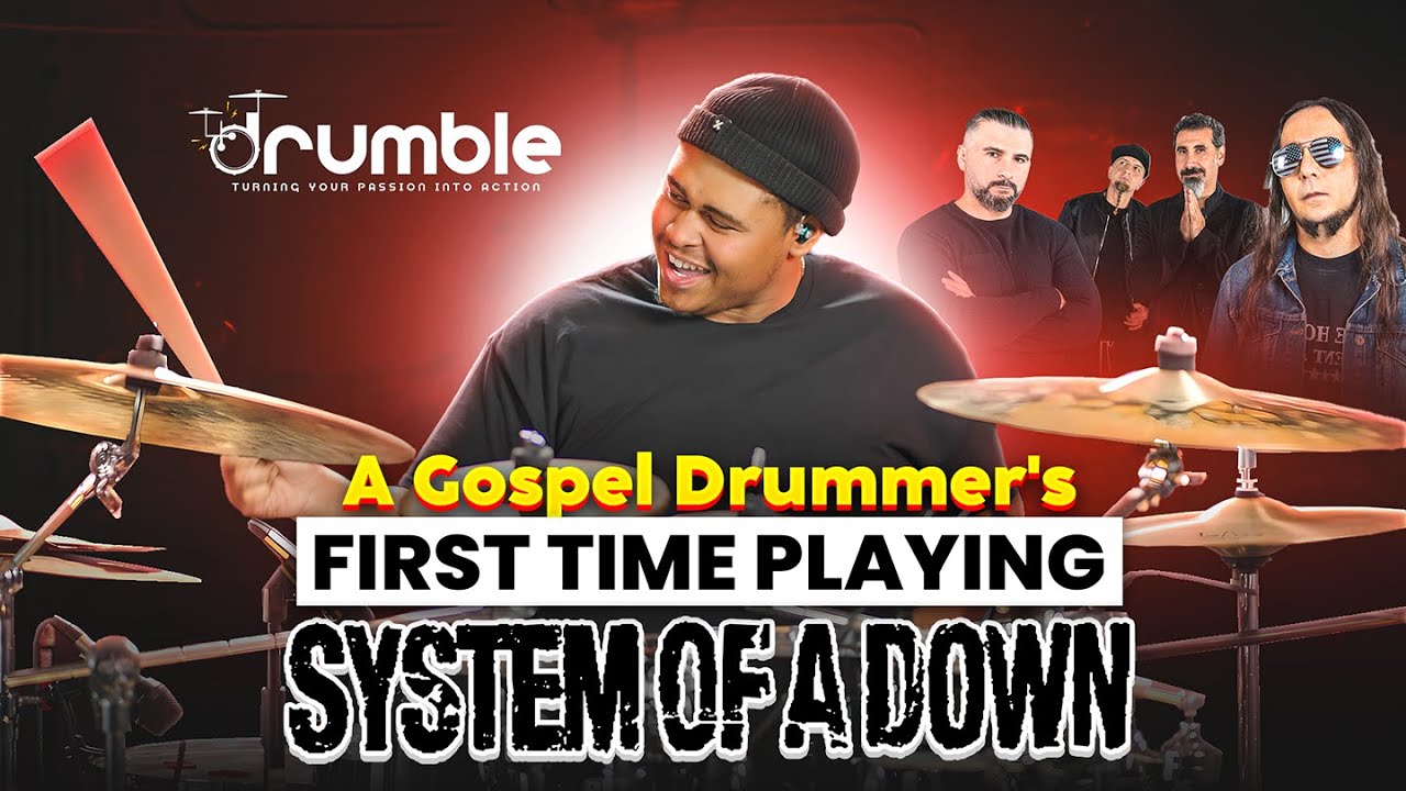 A Gospel Drummer's First Time Playing SYSTEM OF A DOWN | CHOP SUEY
