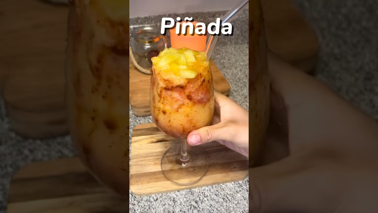 PI&Ntilde;ADA 🍍#pinada #pi&ntilde;a #antojitos #recetafacil