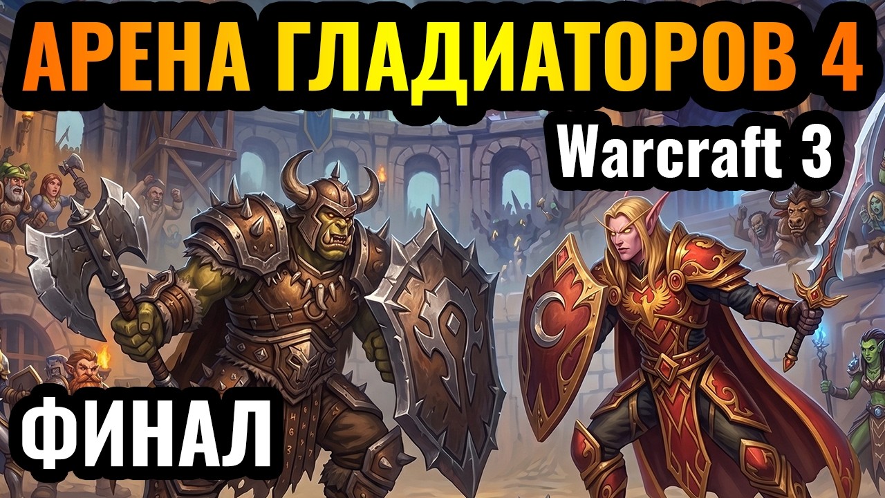 ФИНАЛ! Lyn, 120, Kaho: Турнир за $4400. Gladiator Championship Cup 4 в Warcraft 3. День 4
