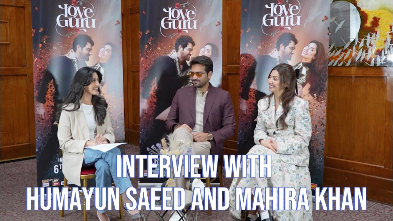 Mahira Khan & Humayun Saeed Spill Secrets on Love Guru & Their Iconic Careers! | Exclusive Interview