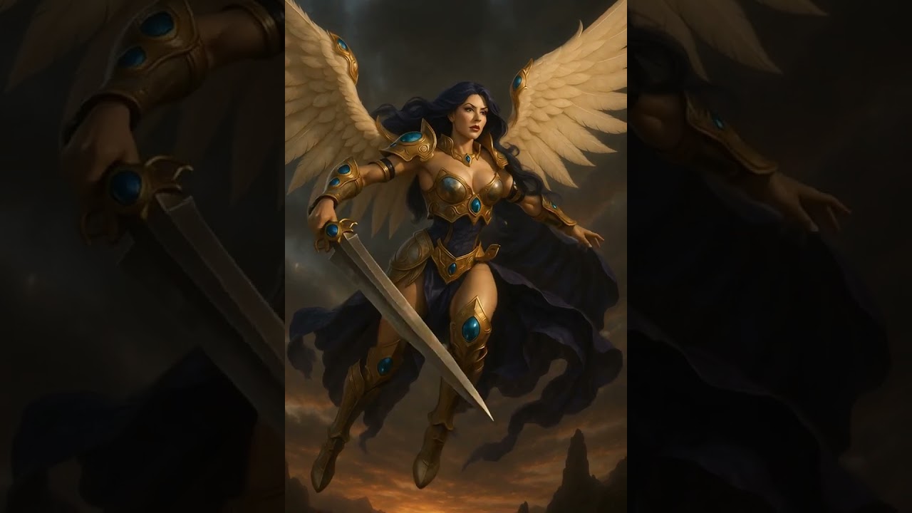 Akroma, Angel of Wrath Comes to Life | Epic MTG Animation ✨
