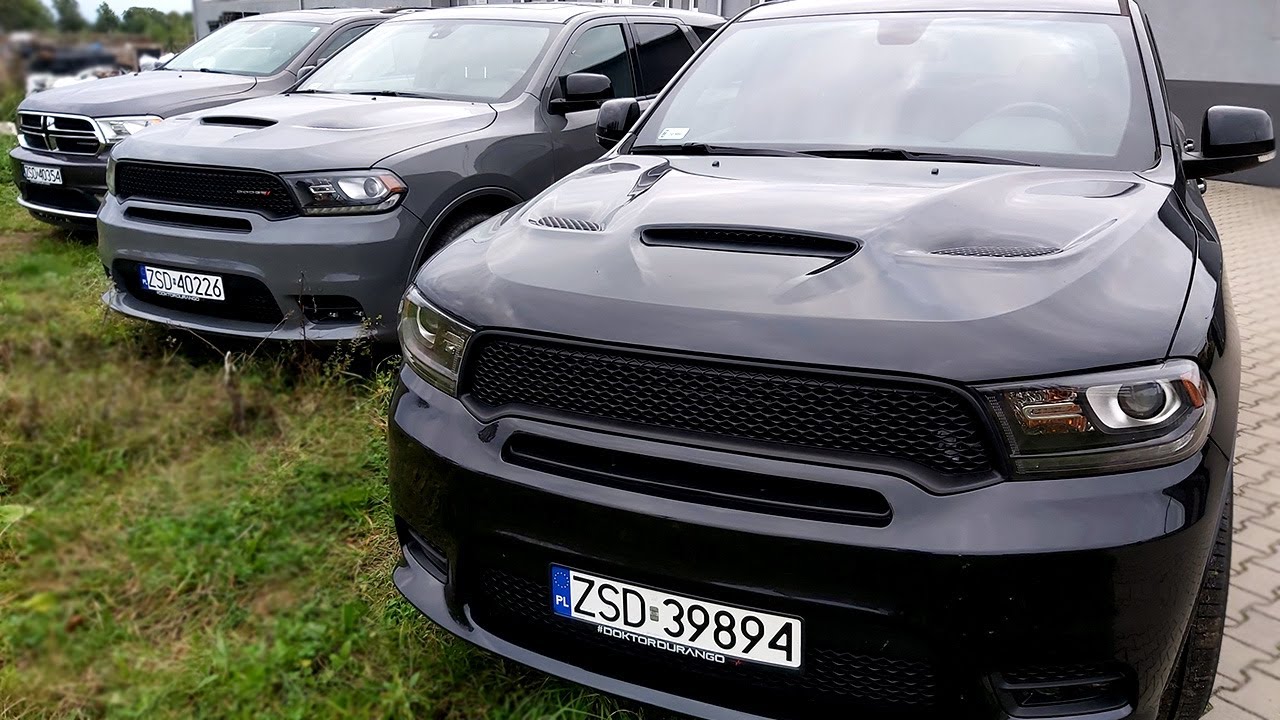 DODGE DURANGO, dźwięk wydechu, porównanie - 5,7 RT vs Limited vs RT zmodyfikowany