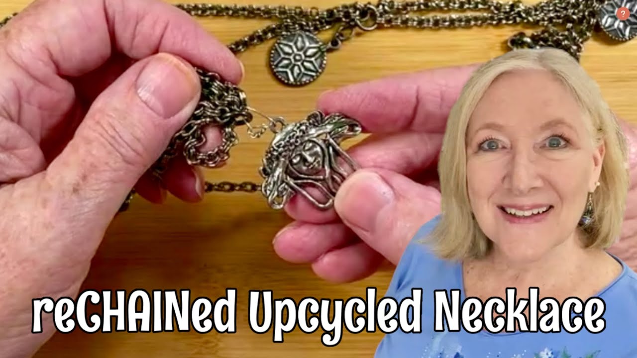 Make UPCYCLED Charm Jewelry NECKLACE Earrings BRACELET ❤️ Beginner Jewellery Making DIY