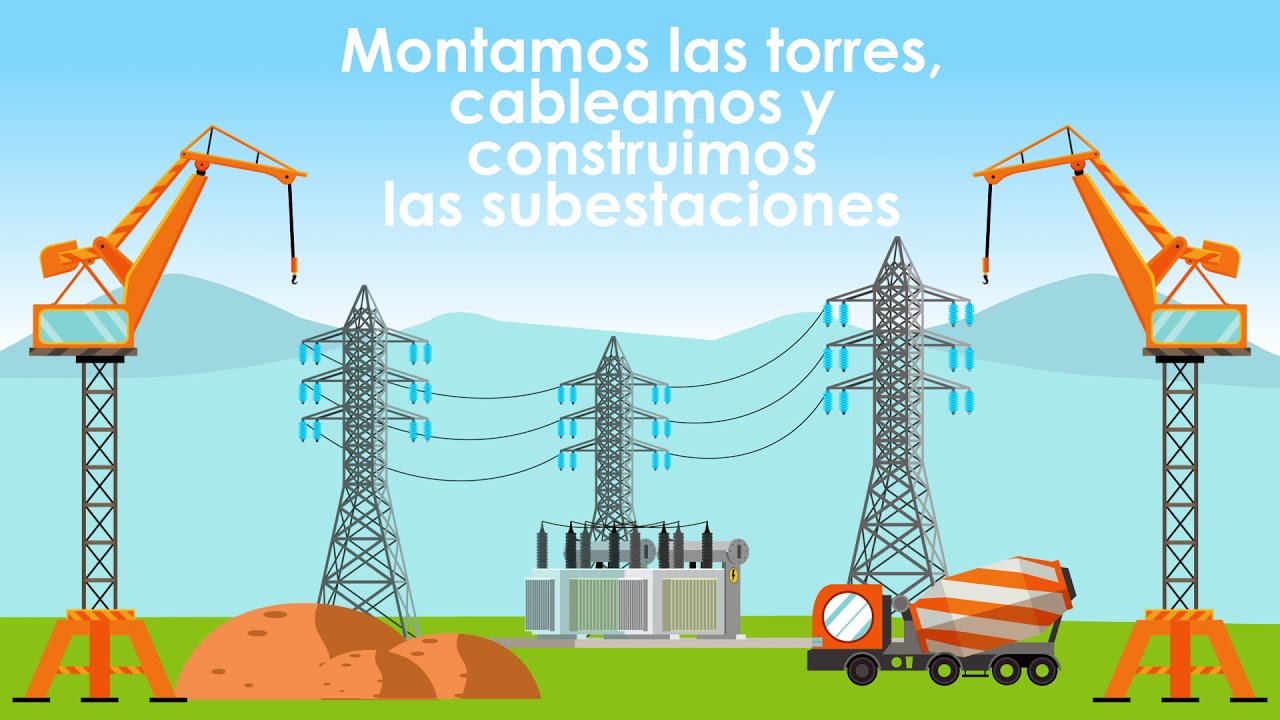&iquest;C&oacute;mo se construye una l&iacute;nea de transmisi&oacute;n?