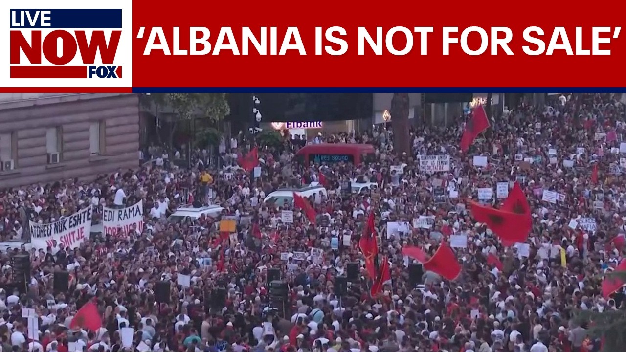 Albanians protest resort project linked to Kushner