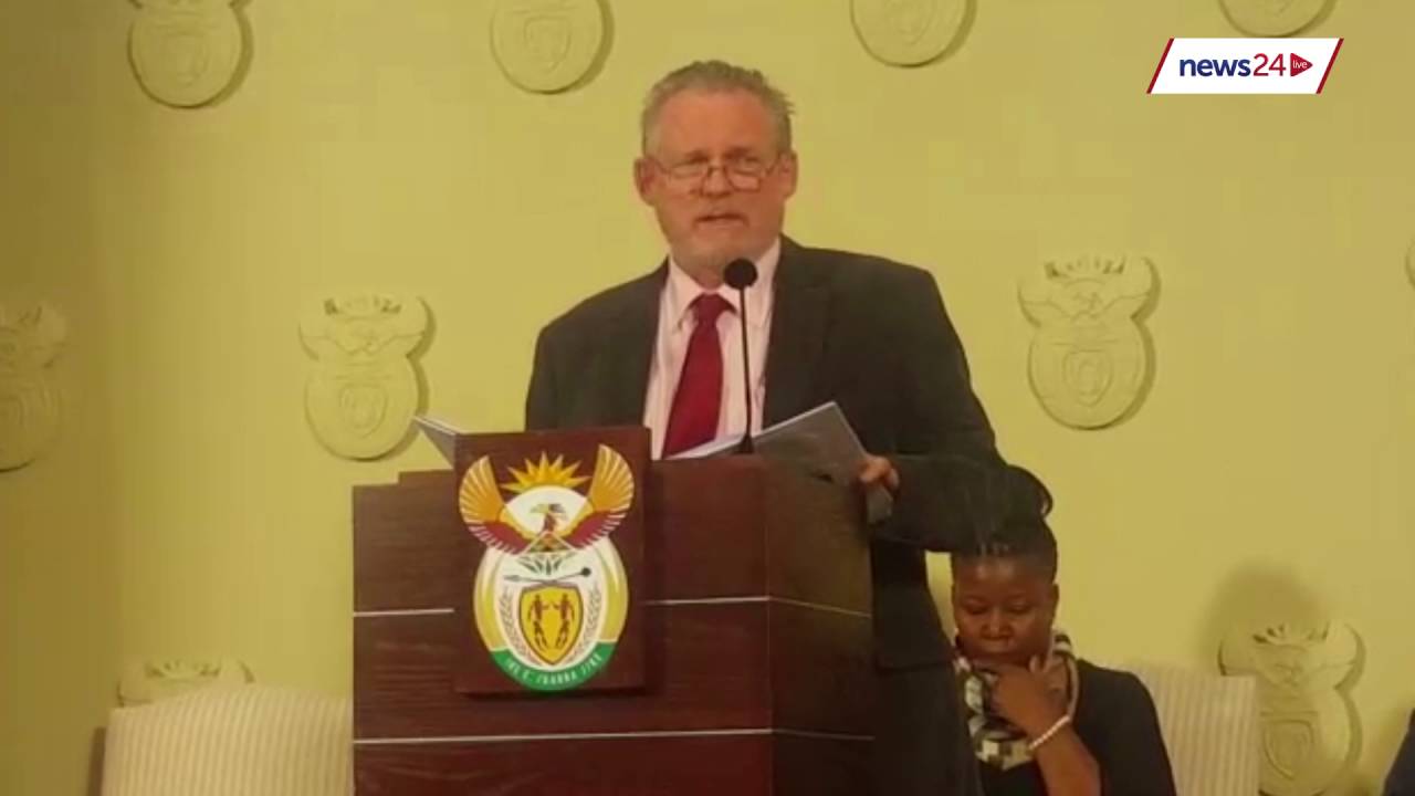 Trade and Industry minister Rob Davies talking about Black Industrialists Programme and fronting