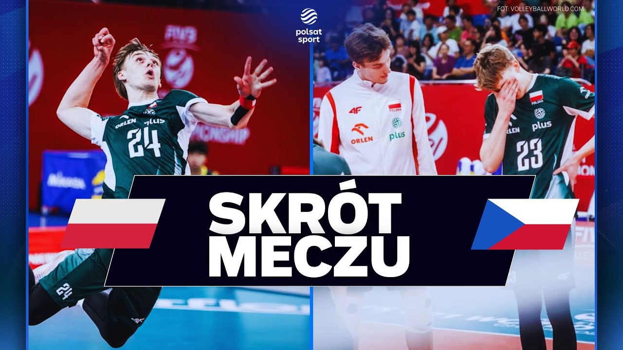 SKR&Oacute;T: POLSKA - CZECHY | MISTRZOSTWA ŚWIATA U21 SIATKARZY