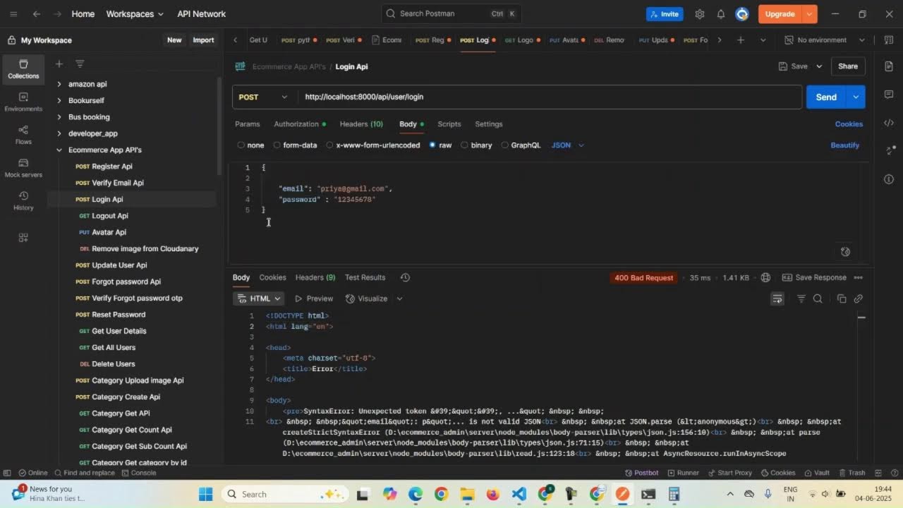 Node.js Api
