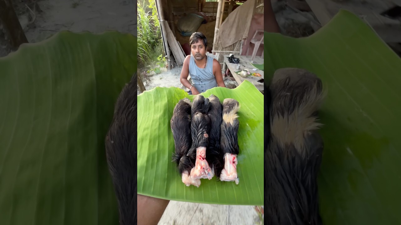 Mutton Paya Recipe In Village Desi Style 😱 #mutton #muttoncurry #streetfood #shorts #patna #nonveg