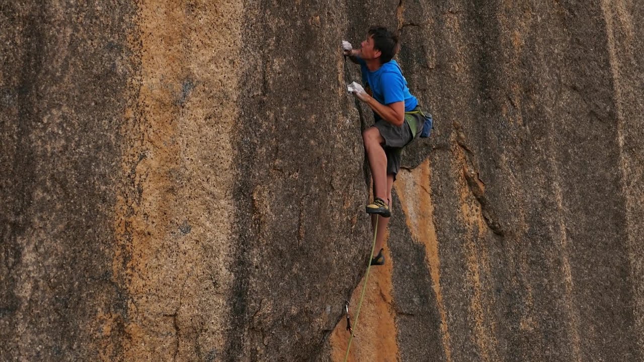 New route 'Sparta' at Greek Wall Erongo Rocks, Namibia