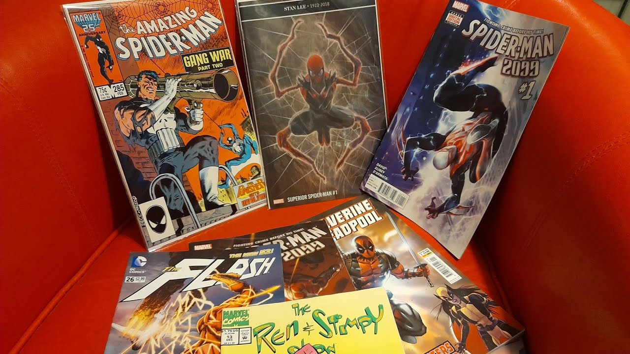 Spider-man Comics - dipping my toe in the world of comic book collecting.