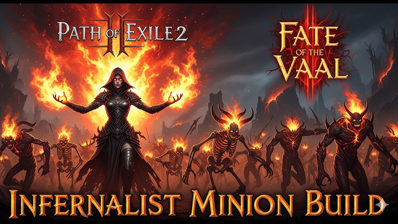 POE2 Infernalista Lacaios vs Arquiteto e Atziri - Fate of the Vaal