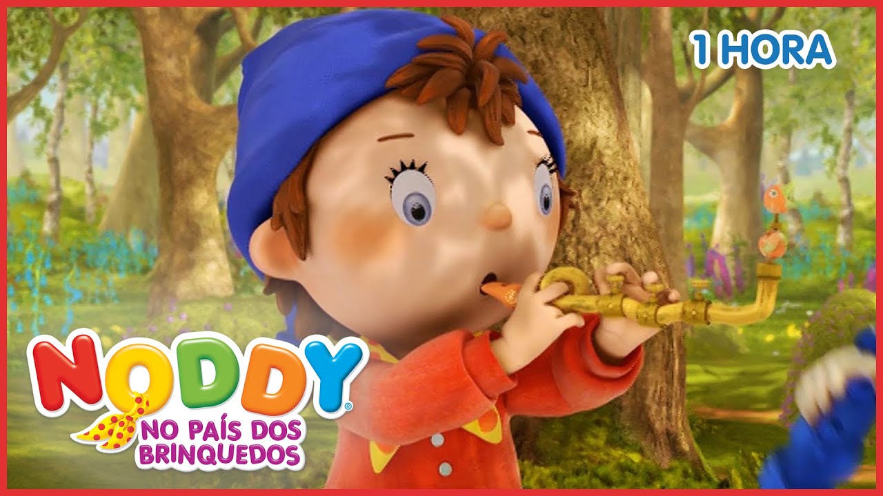 Compilação De 1 Hora | A Veloz Assobiadeira Encantada | Noddy em Português | Desenhos Animados
