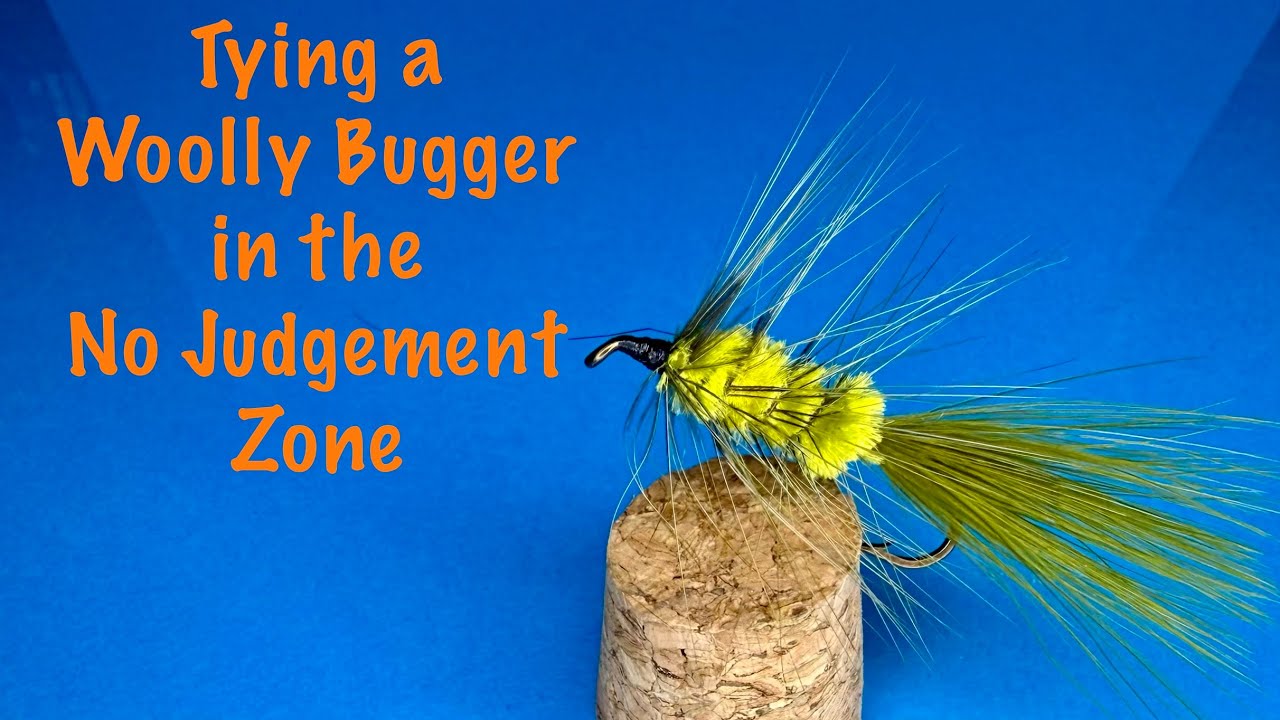 Урок для начинающих — Вязание мушки Woolly Bugger без осуждения.