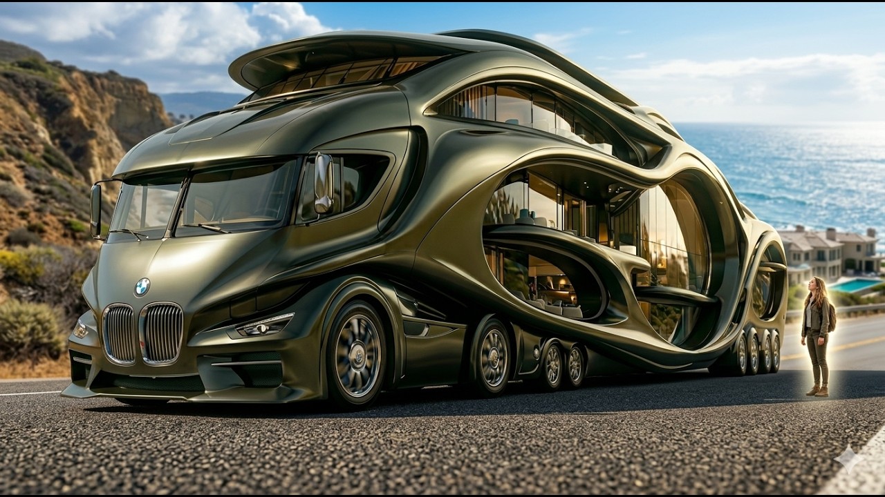 $25 Million BMW Futuristic Motorhome in the USA: World's Most Insane Luxury RV