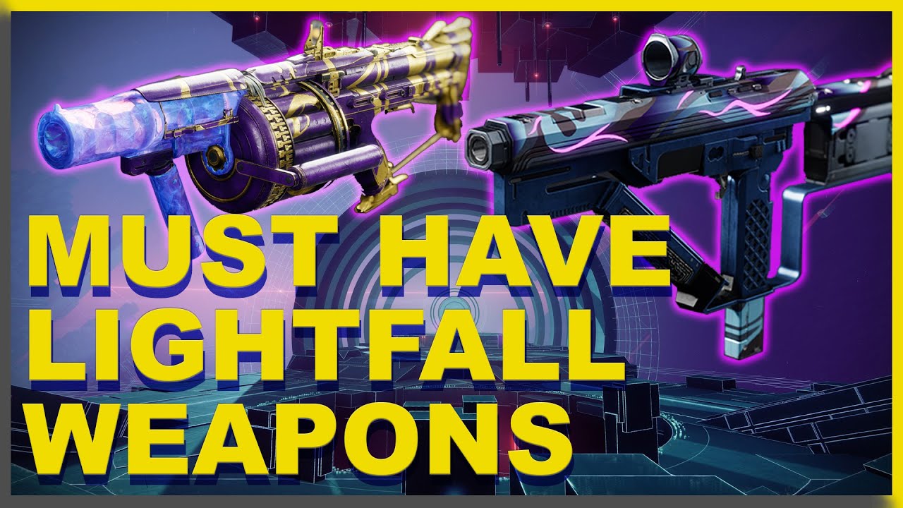 The LightFall Weapons You'll Need | Solo PvE | Destiny 2