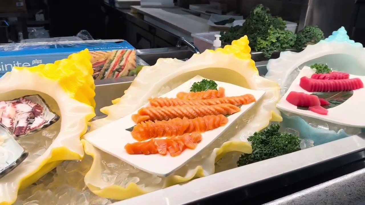 Dining at Asian Dragon Buffet