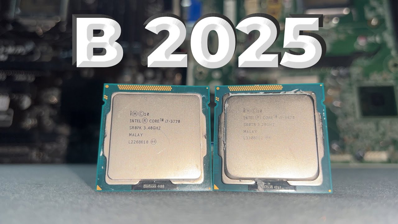 CORE I7 3770 В 2025 ГОДУ! | Король мёртв? | Тесты в играх 2025 года