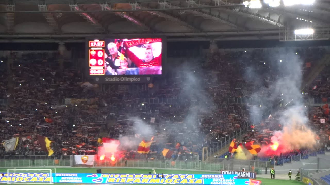 As Roma - Livorno 3-0 - Inno 