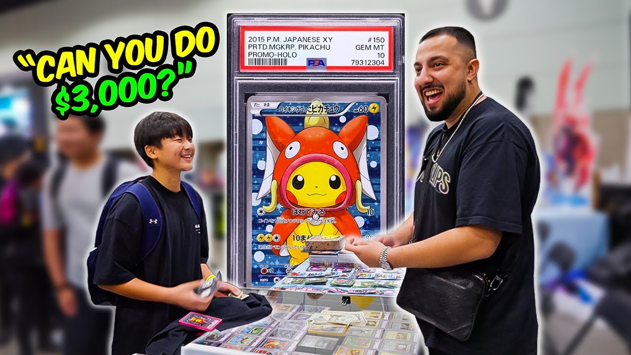 He Traded EVERYTHING for My Poncho Pikachu!