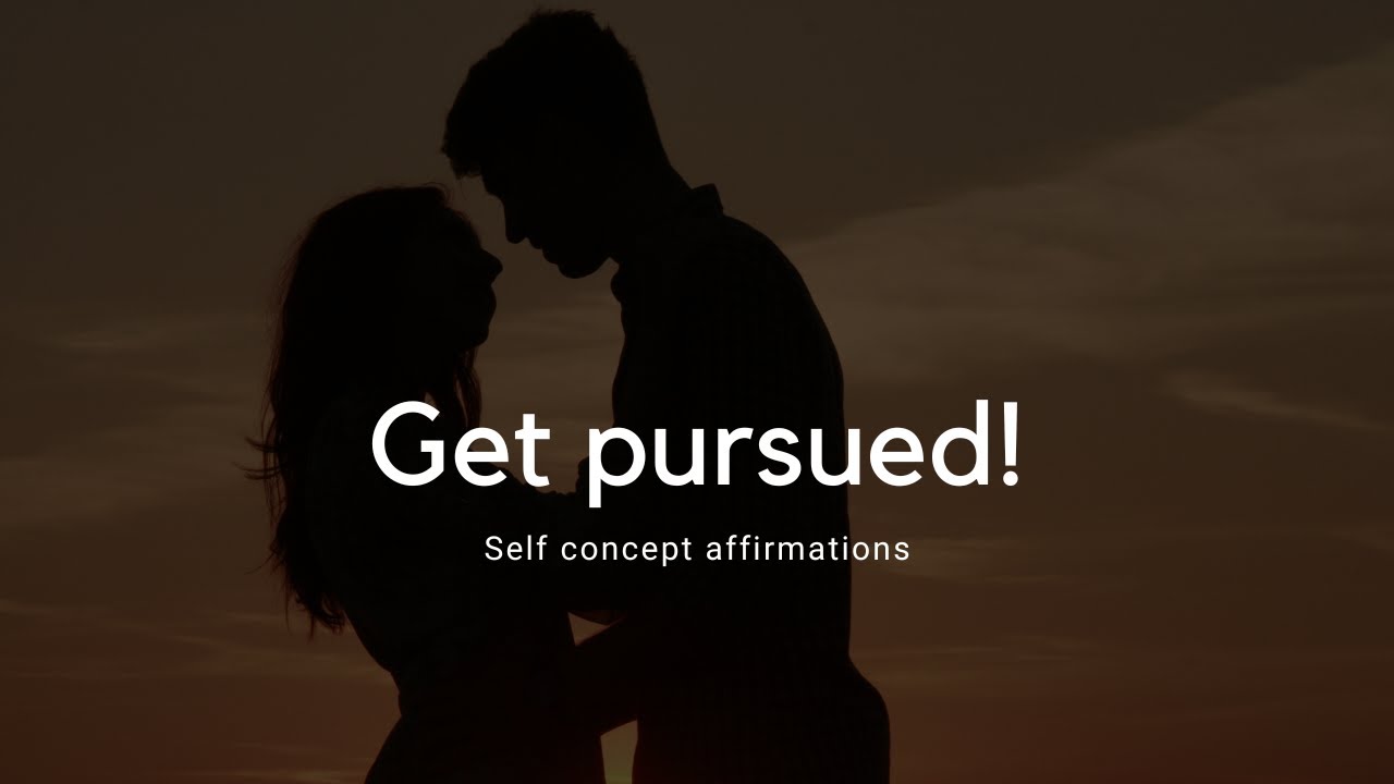 GET PURSUED WITH THESE SELF CONCEPT AFFIRMATIONS - 8 hour sleep tape