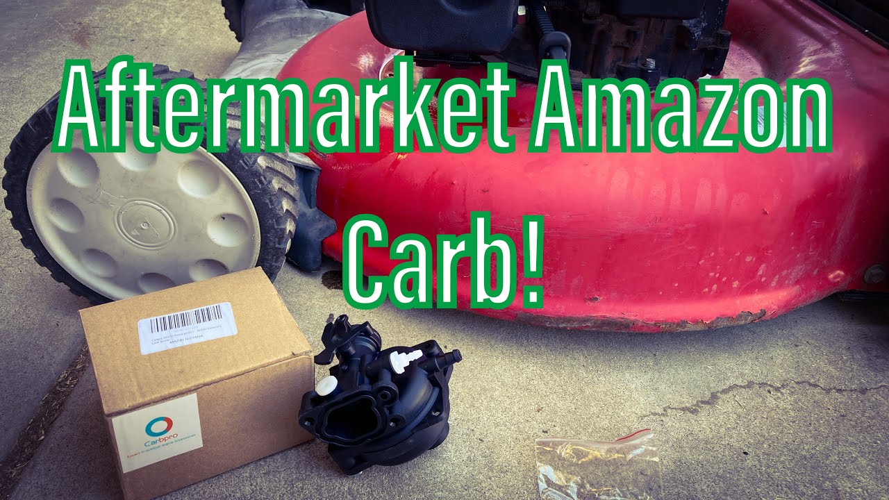 Plastic Briggs Mower Carburetor Replace