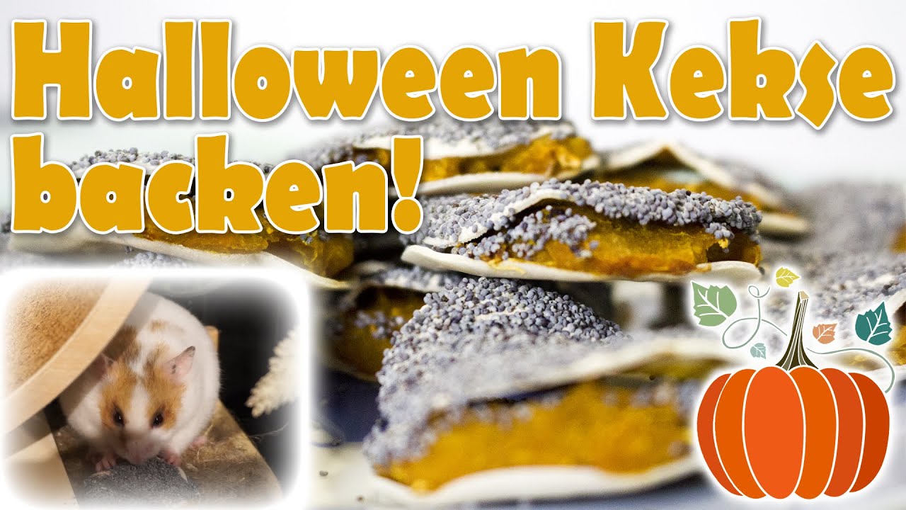 Halloween/Herbst Kekse für Nager backen