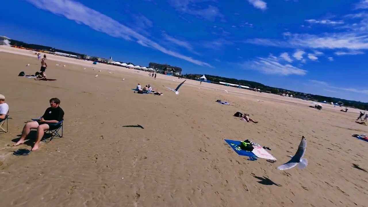 First FPV Flight at Deauville Beach 🇫🇷 | BetaFPV PAVO 20 Pro + DJI O4 Pro