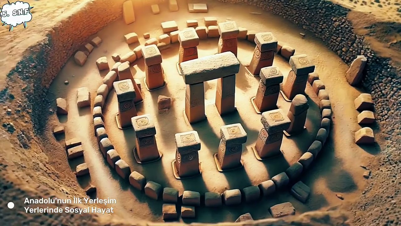 Anadolu&rsquo;nun İlk Yerleşim Yerlerinde Sosyal Hayat Nasıldı?  G&ouml;beklitepe /&Ccedil;ay&ouml;n&uuml; / &Ccedil;atalh&ouml;y&uuml;k /Hacılar