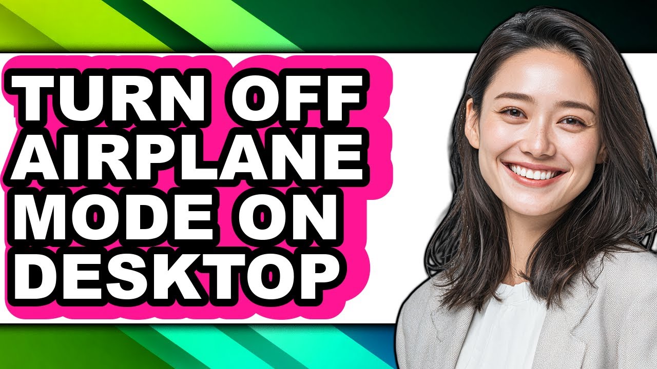 How to Turn Off Airplane Mode on Desktop (only Way)