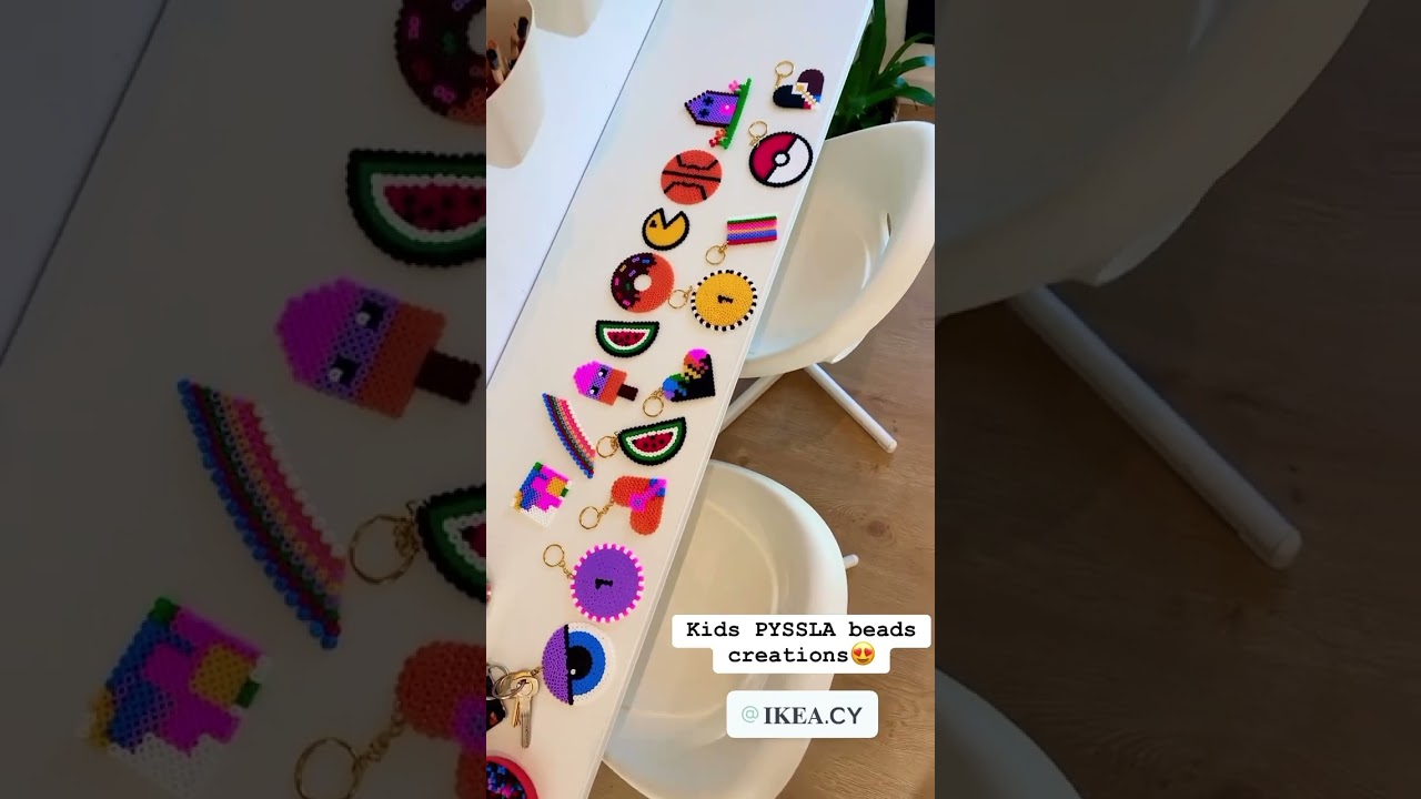 IKEA PYSSLA beads ☺️🌈