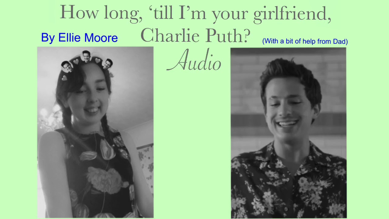 'Til I'm Your Girlfriend by Jameli (Fan Song About Charlie Puth) Official Audio | UK Puthinator