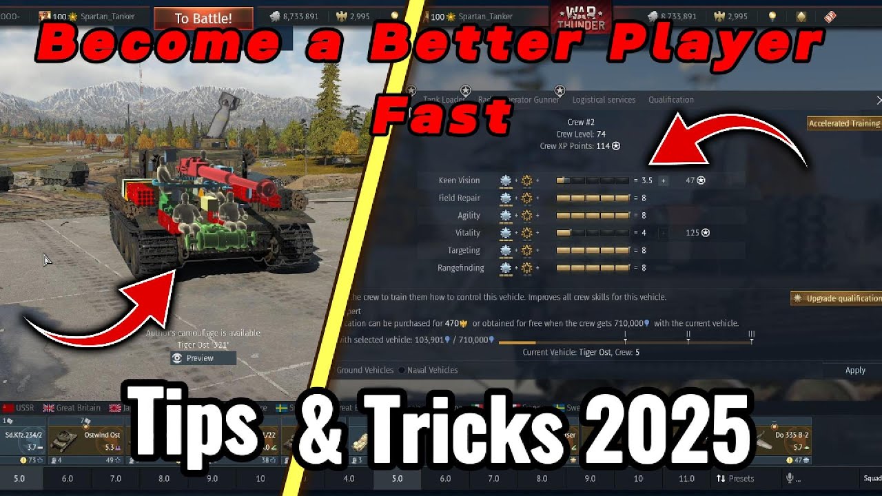 Станьте лучшим игроком быстро – советы и рекомендации по War Thunder 2025