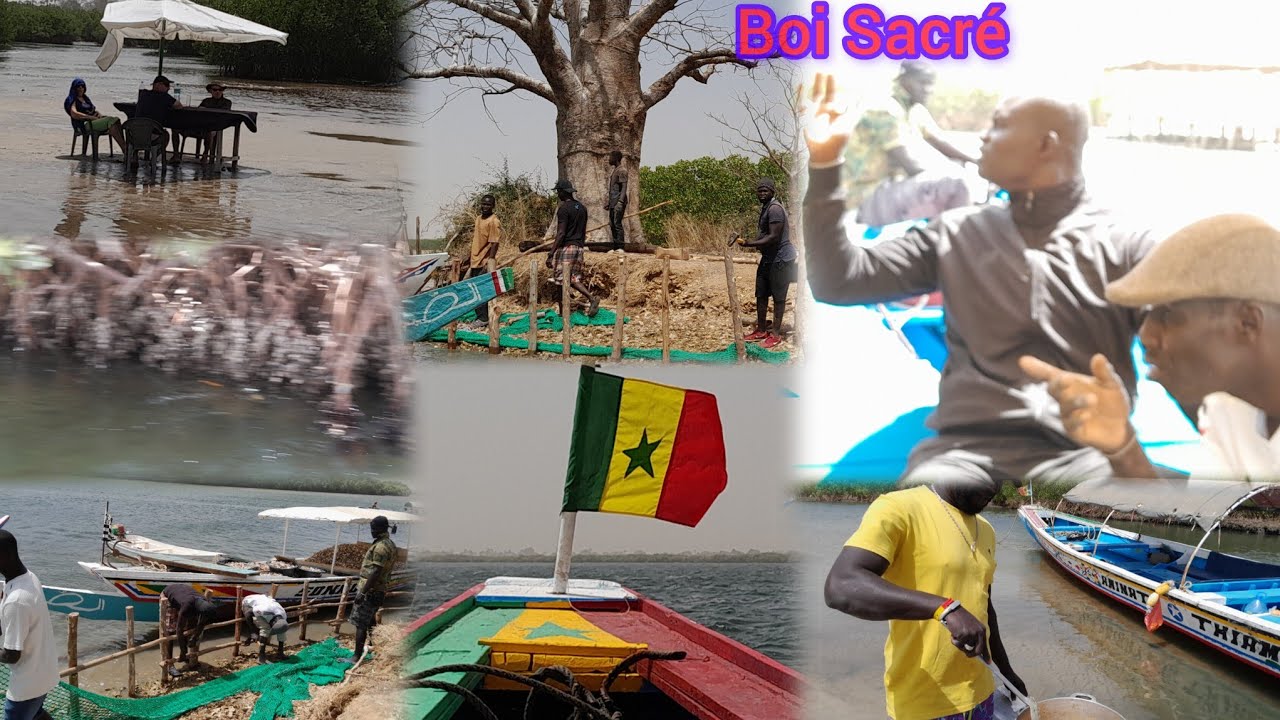 Blade En Plein Mer avec le Champion laye Ndiombor pour Voir le Bois Sacré