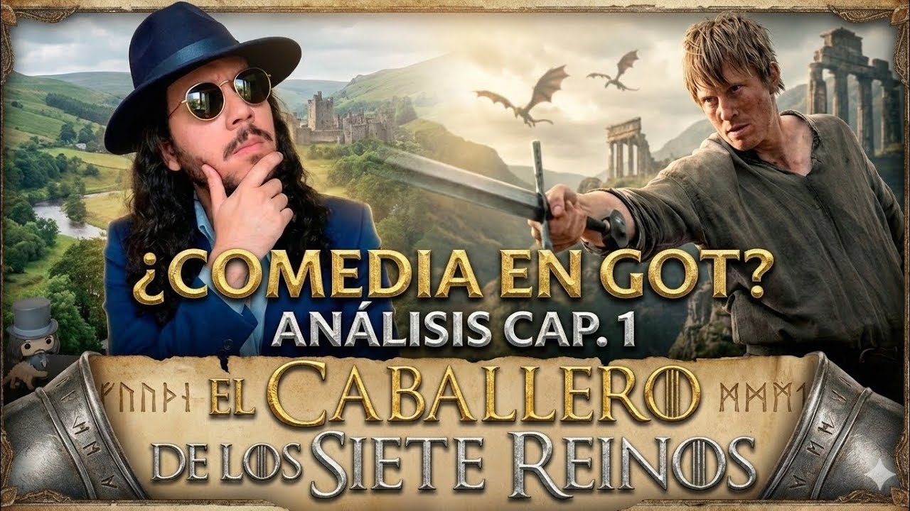 ⚔️​¿COMEDIA en Game of Thrones? Análisis El Caballero de los Siete Reinos 1x01🤯🗡️🤔 #got  #akotsk