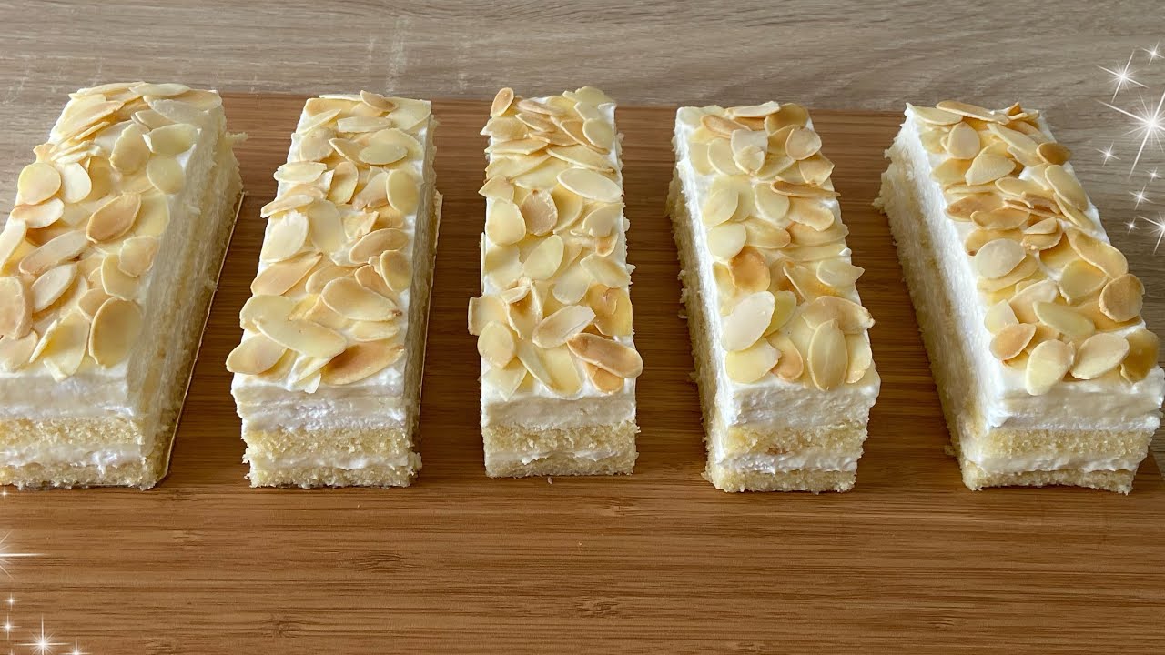 طرونش باتسيير بكريمة الفاني وكريمةالباتسيير قوام كريمي عاقد لذة لاتقاوم مع بيسكوي ناجح مثل المخابز 👌