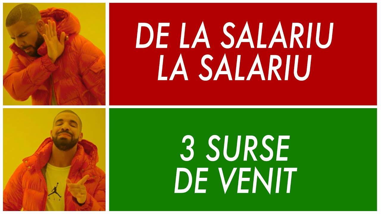 Tu trăiești de la SALARIU la SALARIU? Mai multe SURSE de venit + DIVERSIFICARE (Trebuie să vezi!)