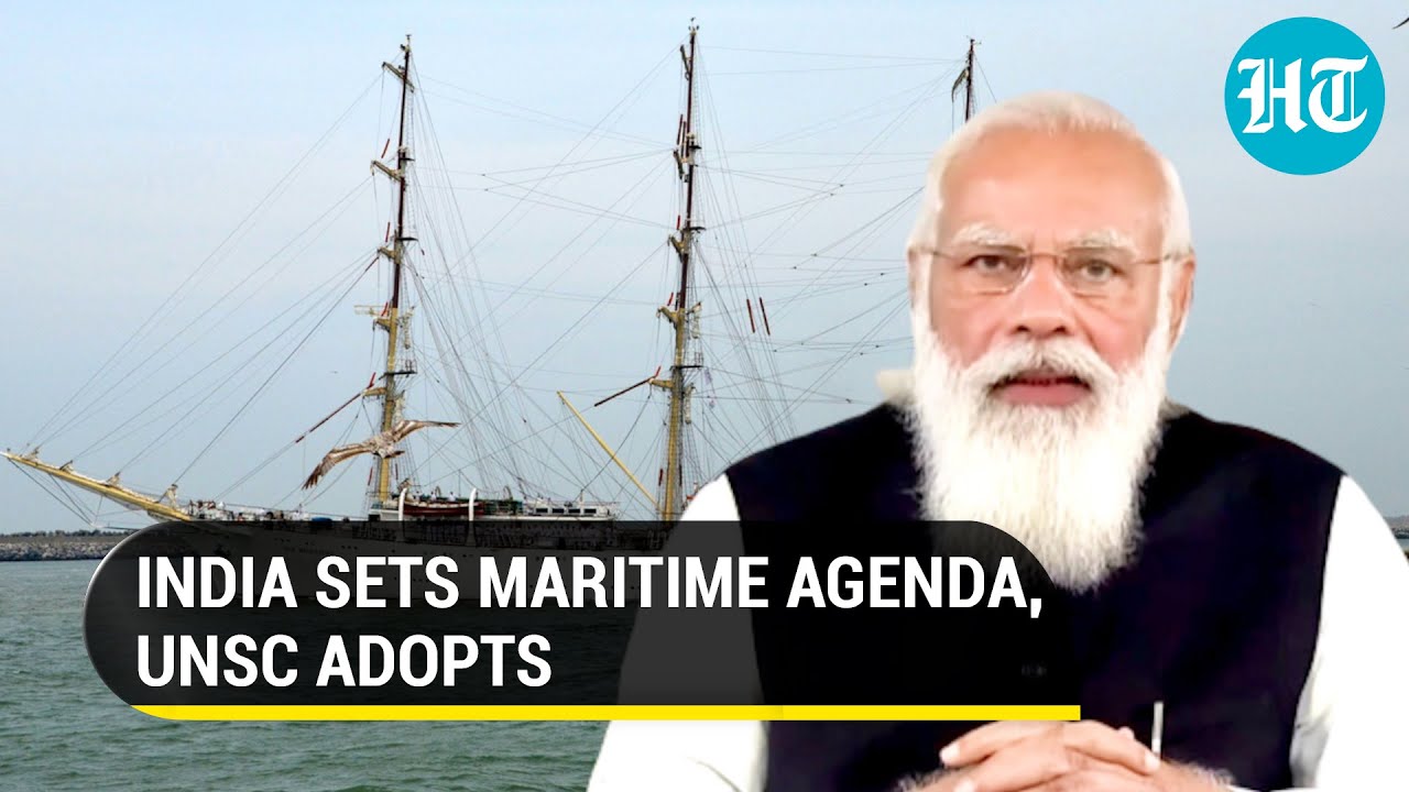India-led UNSC adopts first-ever presidential statement on maritime security I Key Highlights