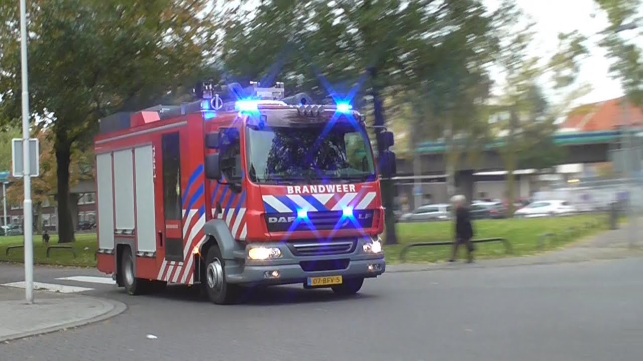 PRIO 1 Brandweer Mijnsherenlaan Rotterdam TS44-1 OMS Melding