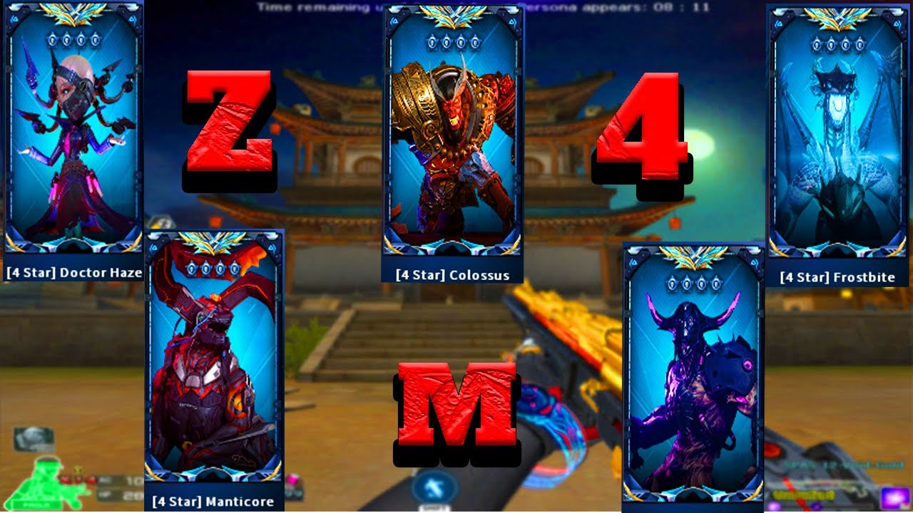 Crossfire West Spam Card 4 Star Onslaught Fortress Red Zone Counter Attack ZM4