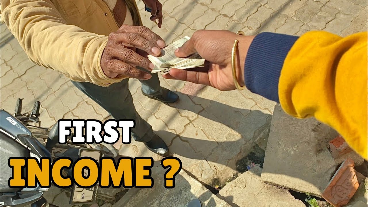 Life First Income 💰| Daily Life Vlog | WithAdvek 